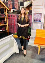 Ainee Faisal AF 278 Gold Wrap Women 1pcs