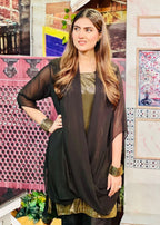 Ainee Faisal AF 278 Gold Wrap Women 1pcs
