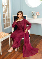 Pehnawa Fashion RED ROSIE BLUSS Women 3pcs