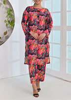 Pret Diaries Black Printed Women 2pcs
