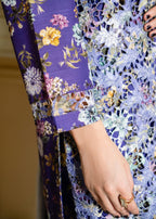 Sahibas By Mirza Kanwal Purple Women 3pcs