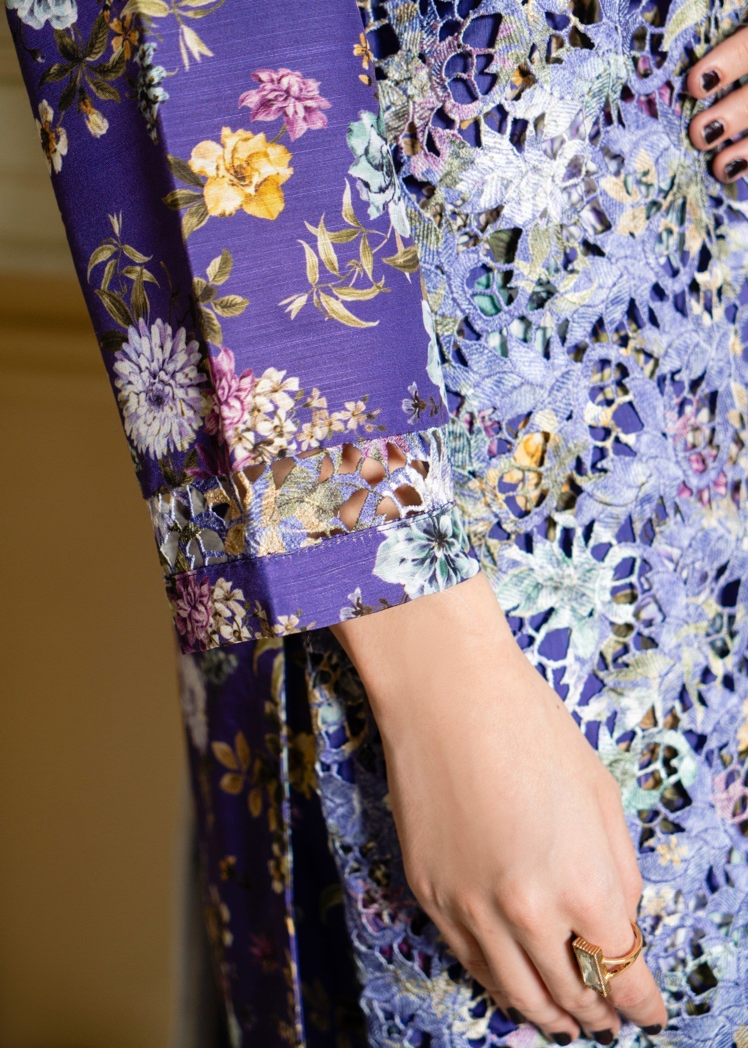 Sahibas By Mirza Kanwal Purple Women 3pcs