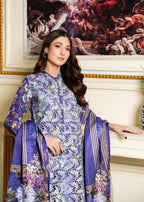 Sahibas By Mirza Kanwal Purple Women 3pcs