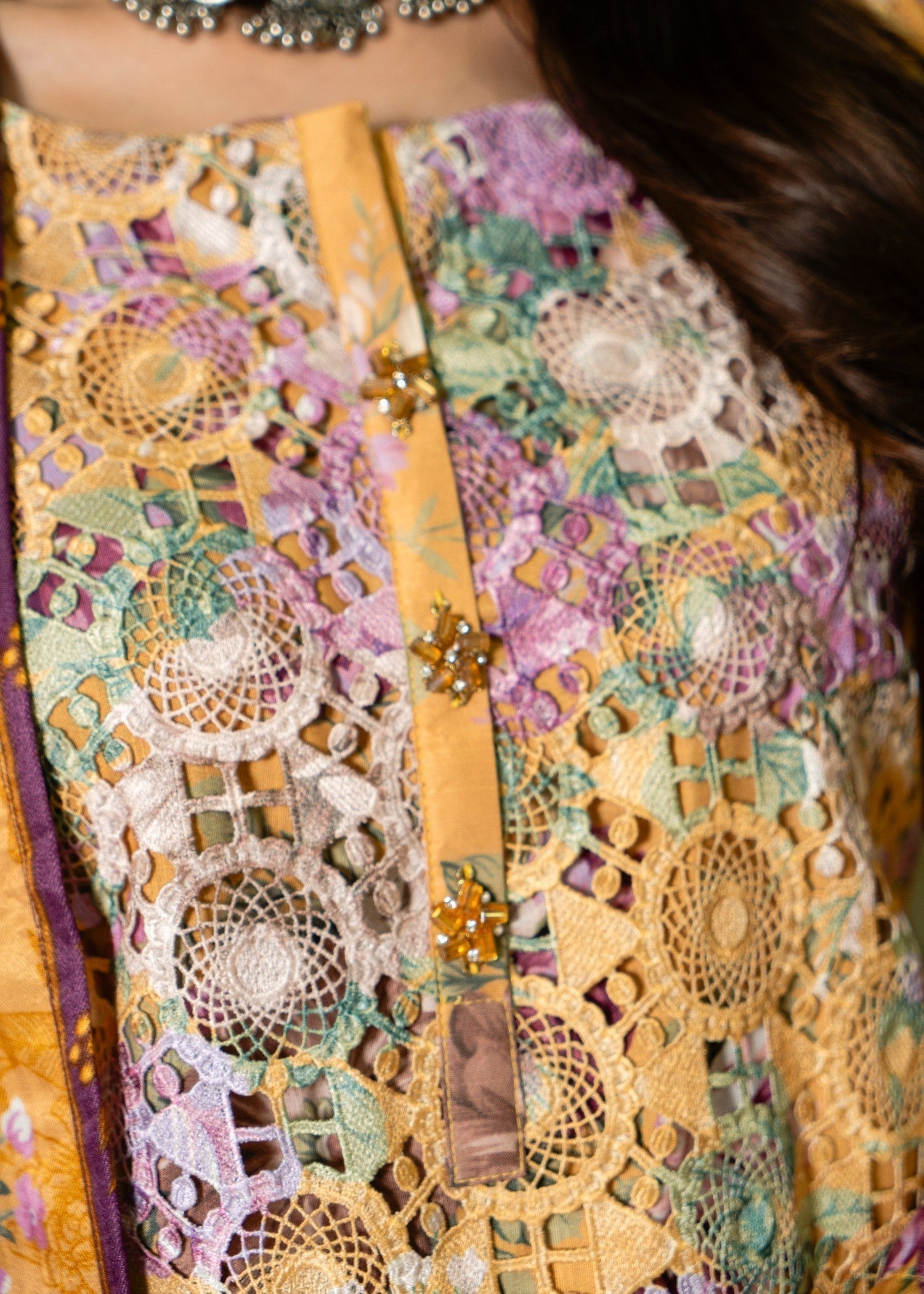 Sahibas By Mirza Kanwal Mustard Women 3pcs