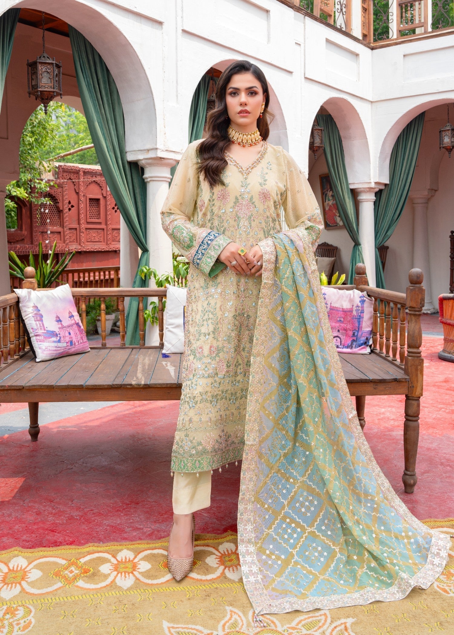 Mah-e-Rooh JM 9501 JEEM Women 3pcs