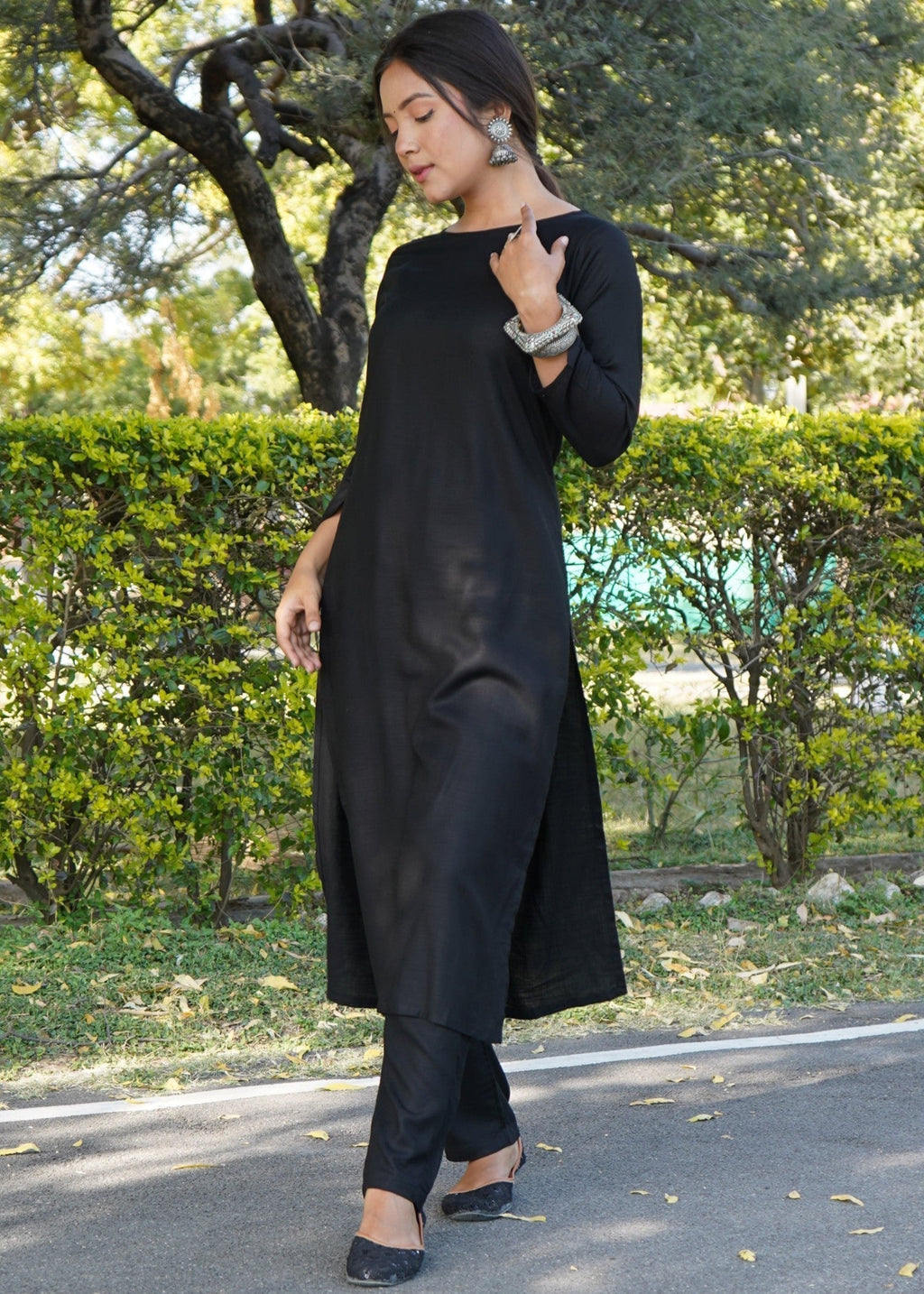 Zeekstore Black Basic Women 2pcs