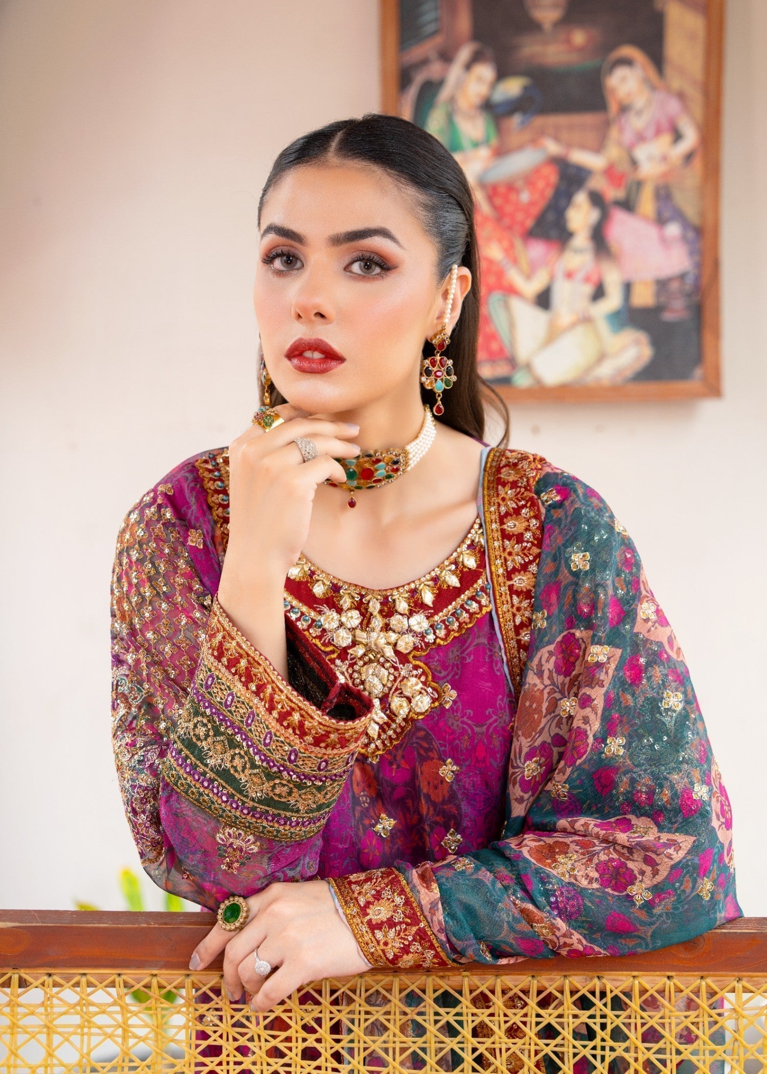 Mah-e-Rooh JOKH JM 9502 Women 4pcs