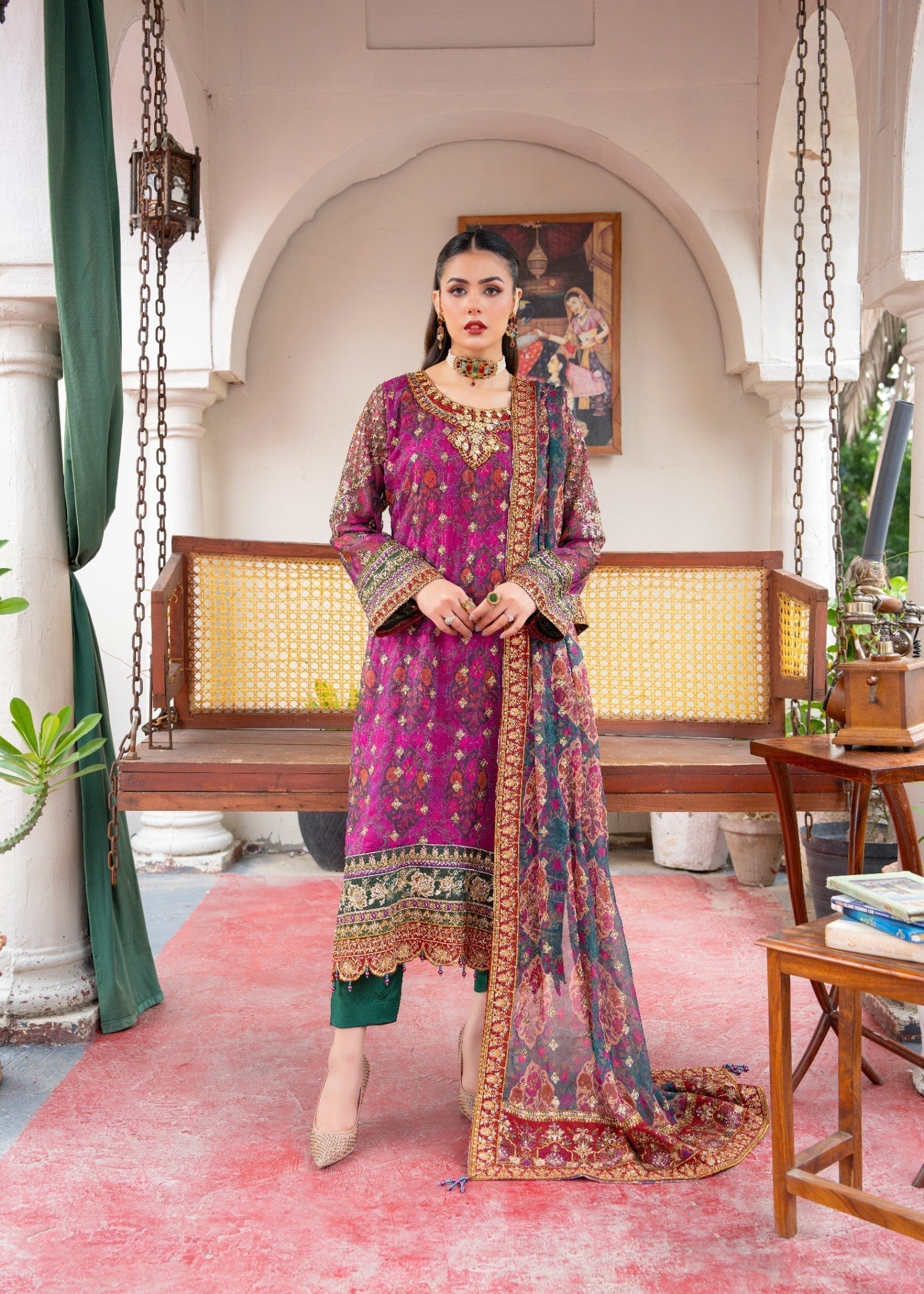 Mah-e-Rooh JOKH JM 9502 Women 4pcs