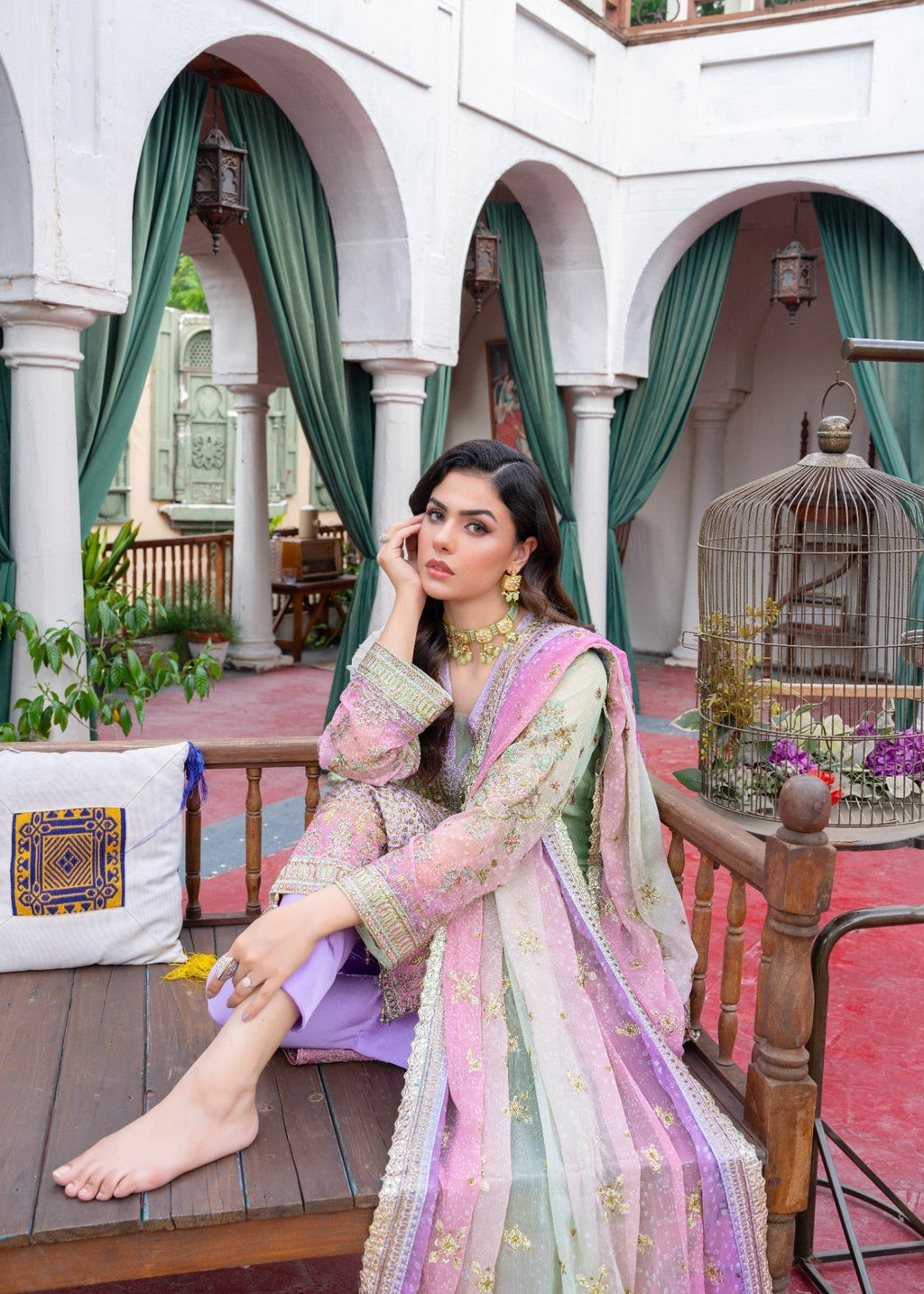 Mah-e-Rooh JM 9503 JULKE Women 4pcs