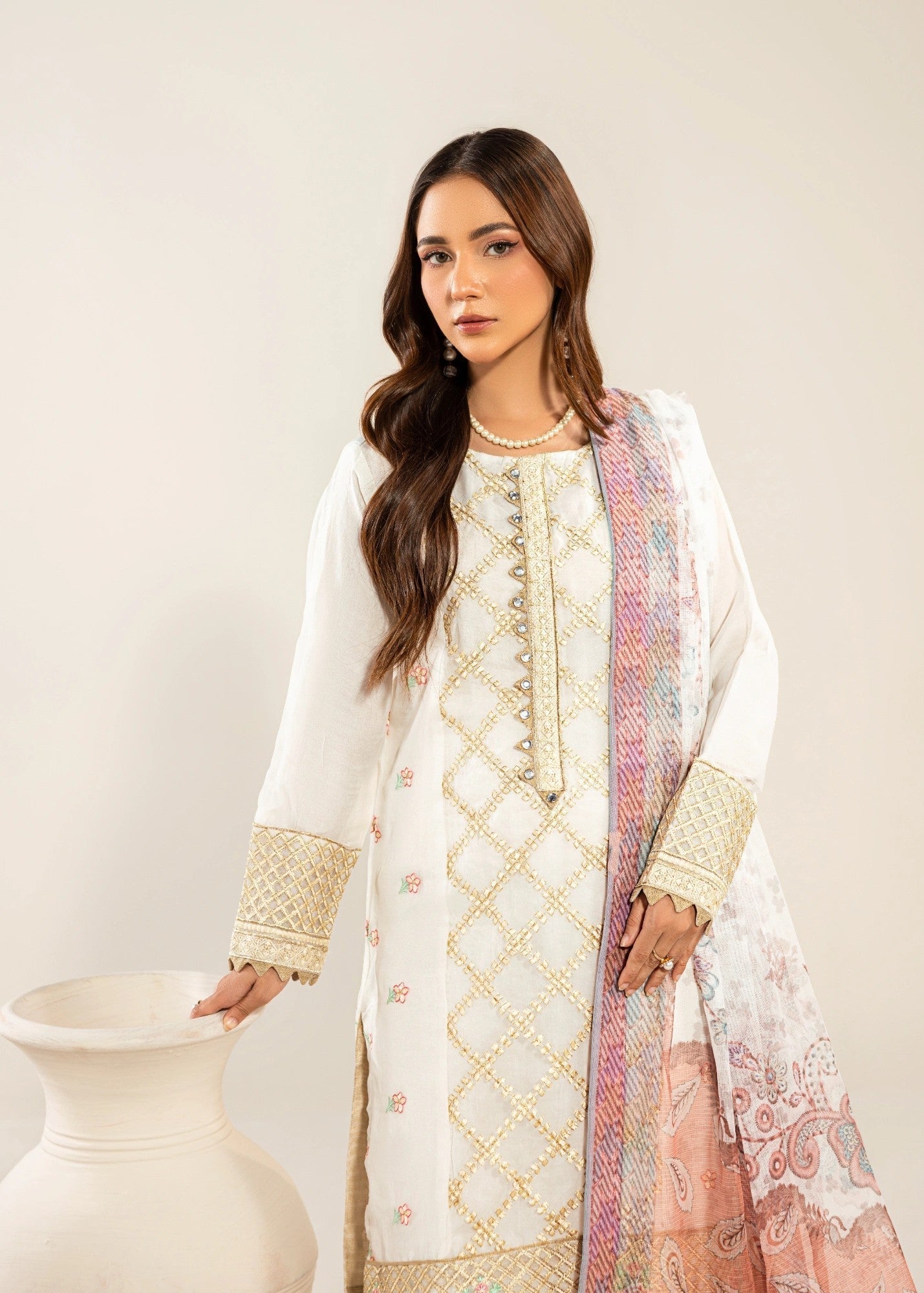 Ruby Suleiman IVORY ELEGANCE Women 3pcs