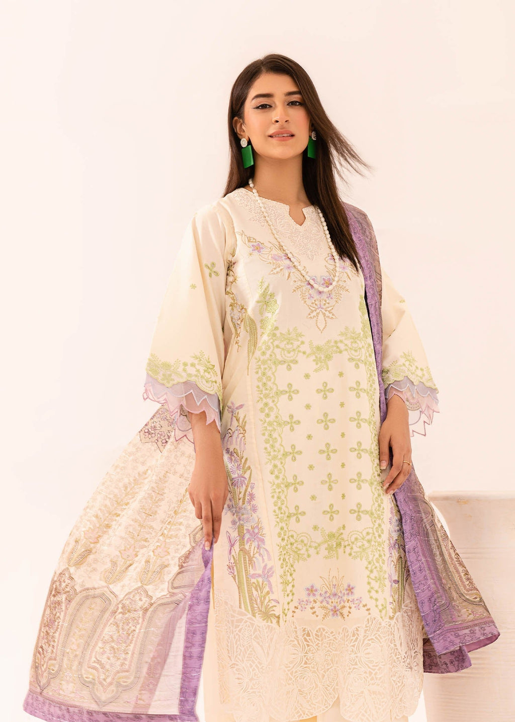 Ruby Suleiman SOFT IVORY Women 3pcs