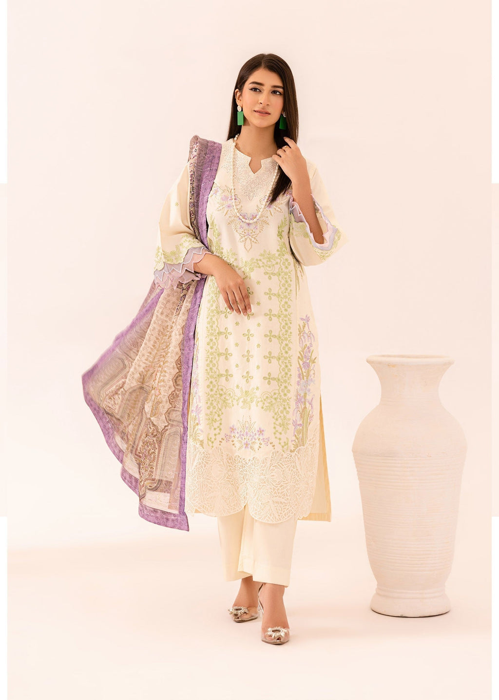 Ruby Suleiman SOFT IVORY Women 3pcs