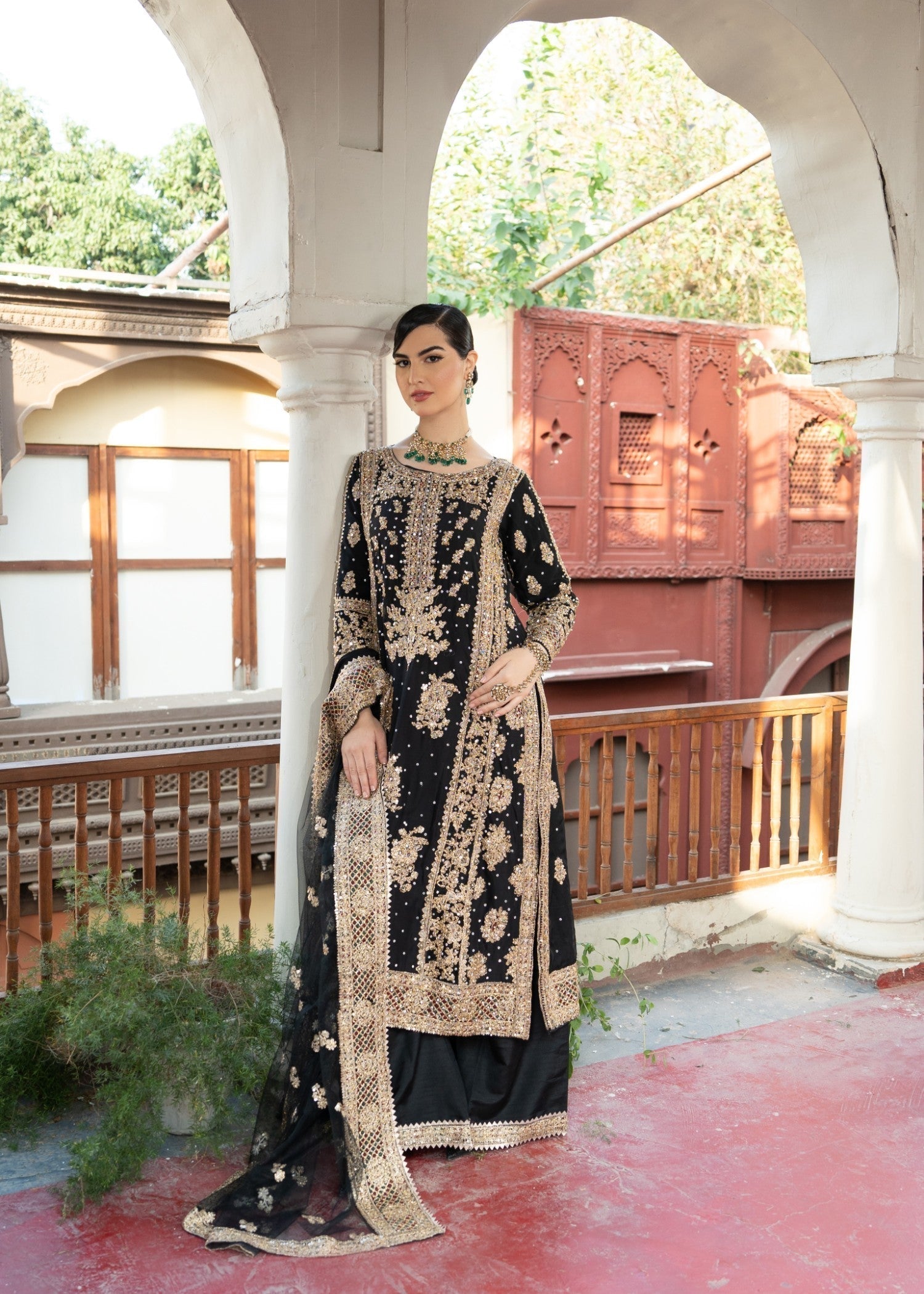 Haseens Official Anishka Black Women 3pcs
