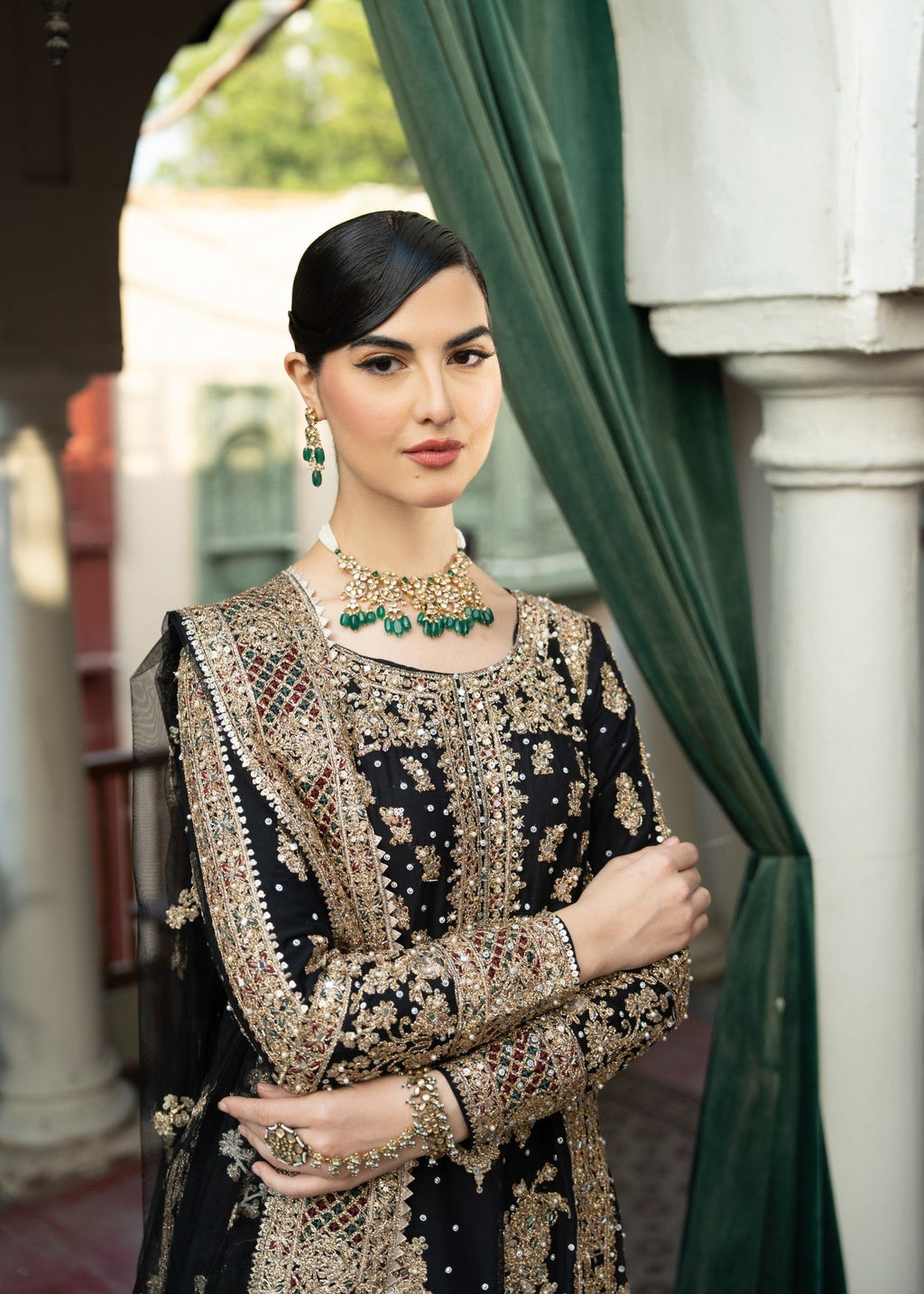 Haseens Official Anishka Black Women 3pcs