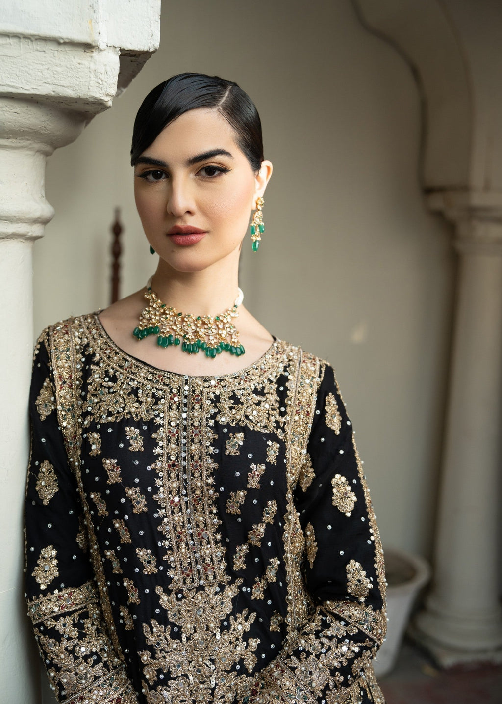 Haseens Official Anishka Black Women 3pcs