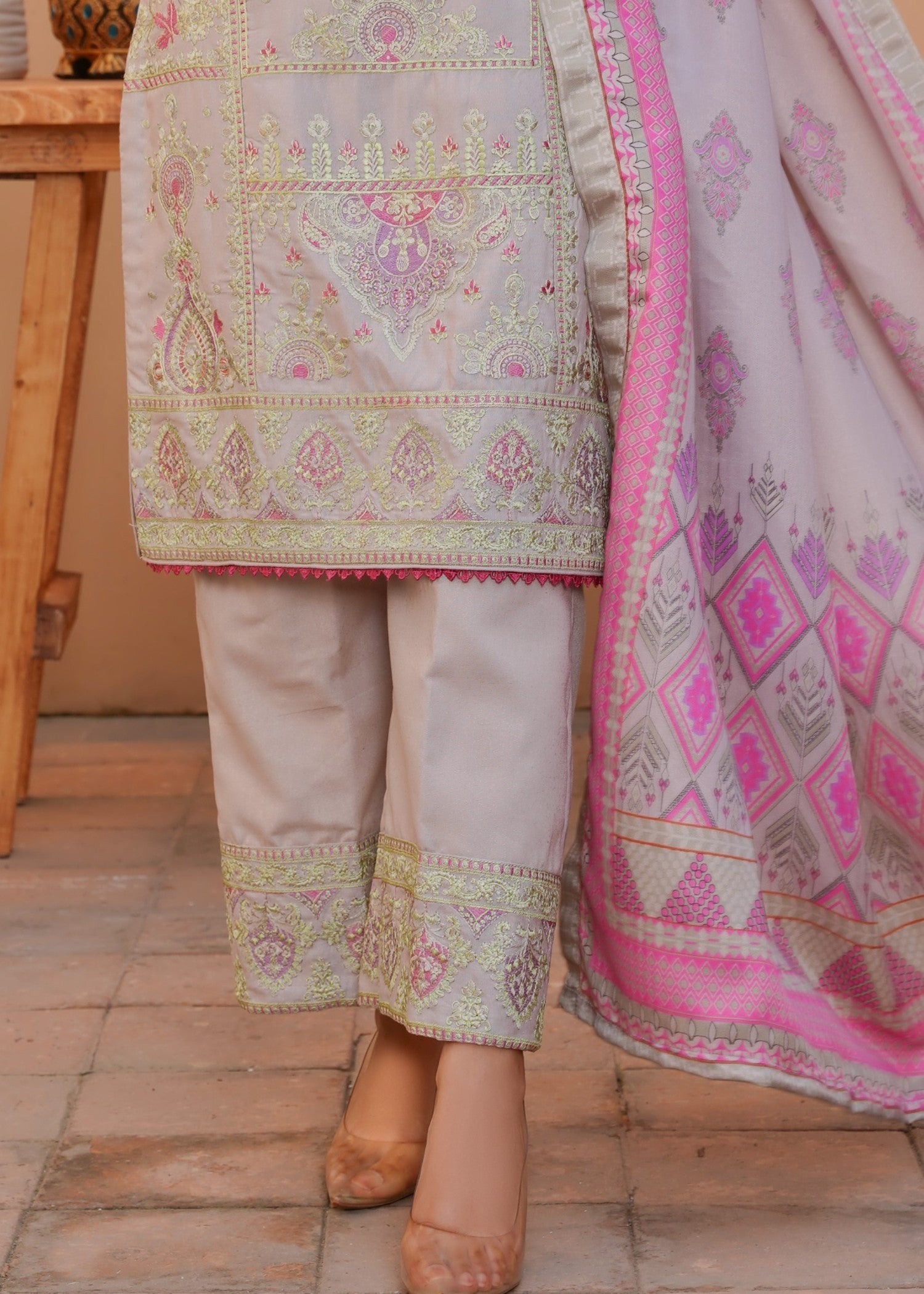 Thread & Weave By Zeplar Karandi Pret 102 Women 3pcs