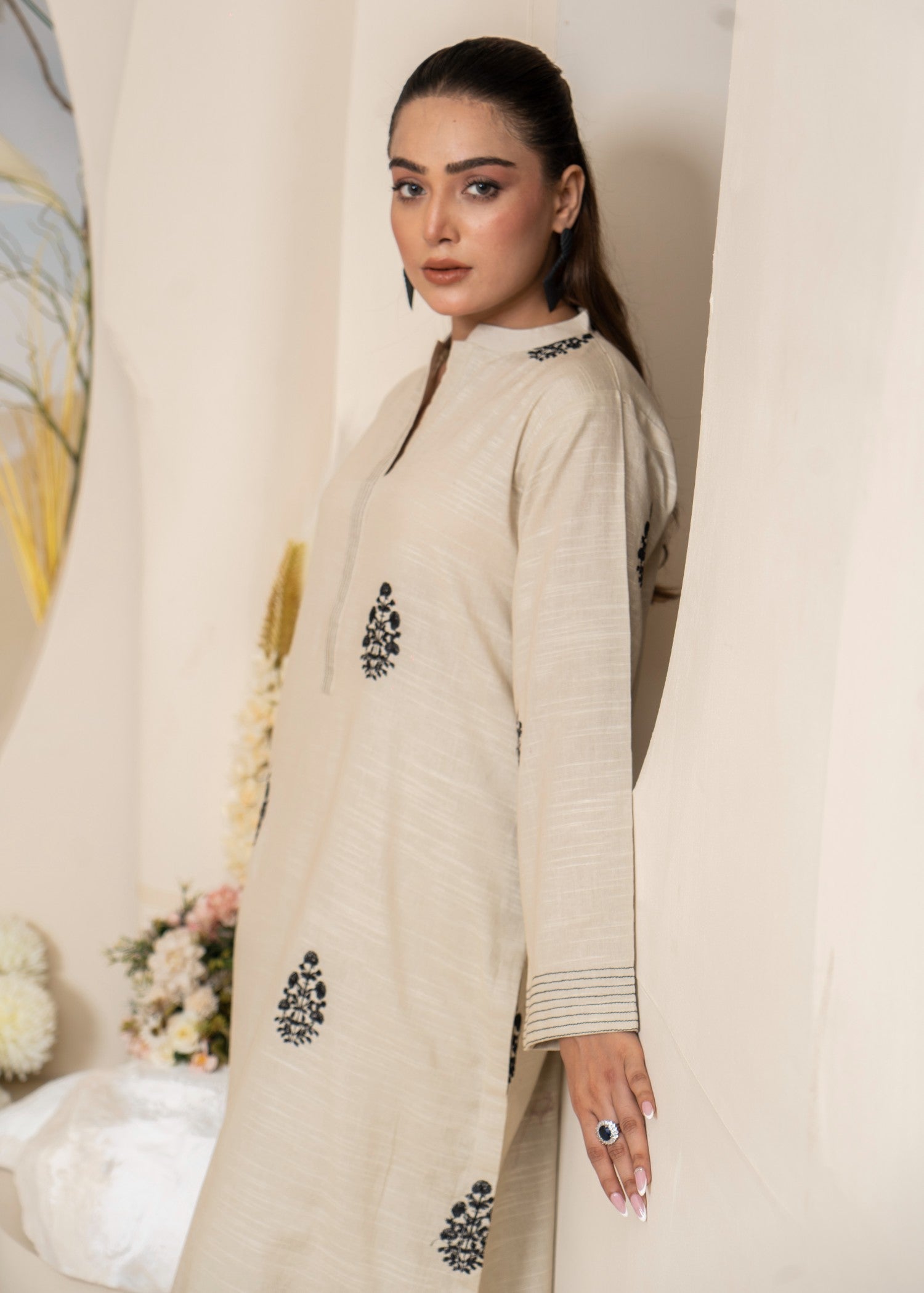 Yolo Pret Embroidered Khaddar W24 EMB 0023 Women 2pcs