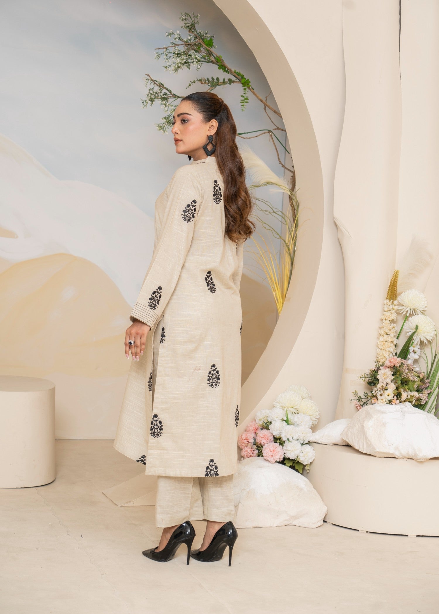 Yolo Pret Embroidered Khaddar W24 EMB 0023 Women 2pcs