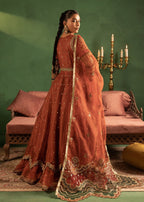 Diara Couture ANARKALI US 607 RUST Women 3pcs