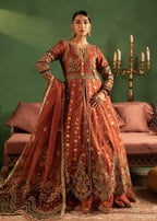 Diara Couture ANARKALI US 607 RUST Women 3pcs