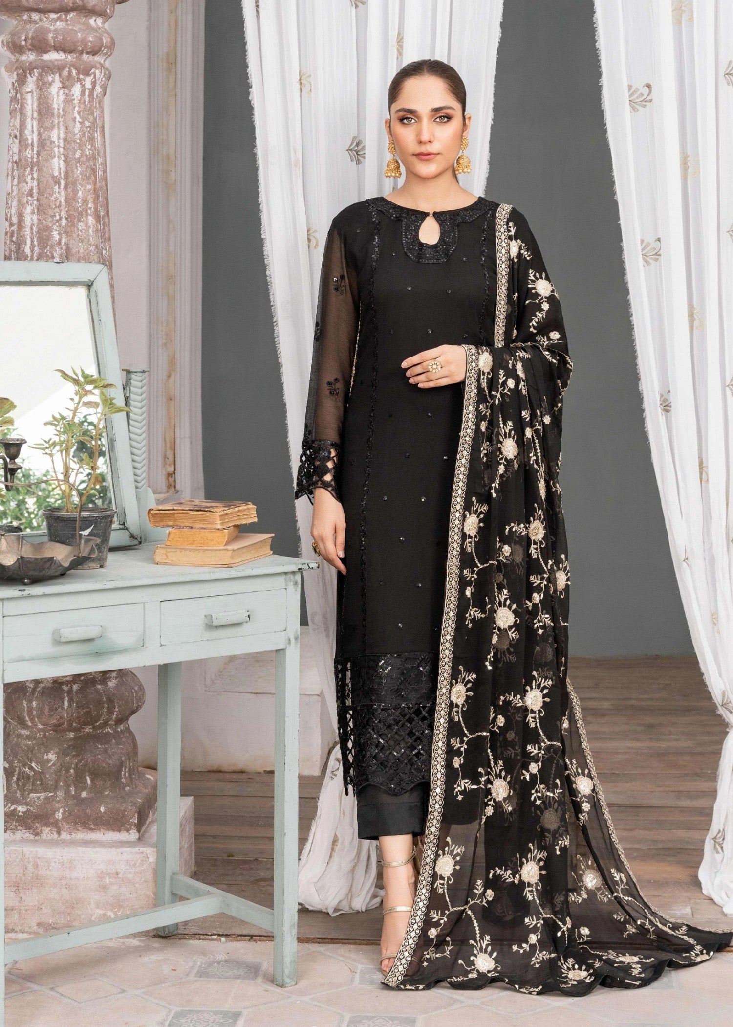 Agha Jaan NUREH Women 3pcs