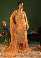 Diara Couture HAYA SF 15 MUSTARD Women 3pcs