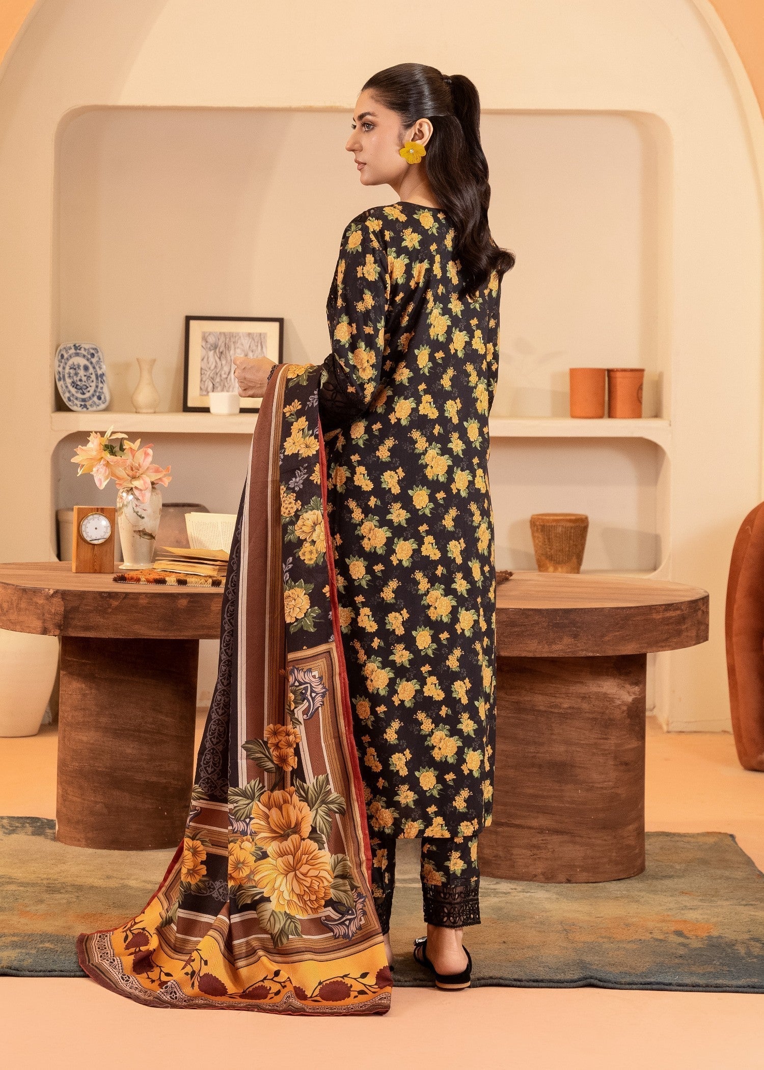 Sahibas By Mirza Gurleen Black Women 3pcs