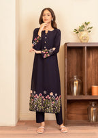 Sahibas By Mirza Ravena Navy Women 2pcs