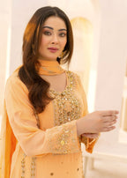Alsiyab Haya Peach Women 3pcs