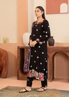 Sahibas By Mirza Bareen Black Women 3pcs