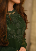 OR COUTURE BY RAMSHA OBAID Aneeza Embroidered chiffon Women 3pcs