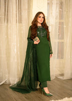 OR COUTURE BY RAMSHA OBAID Aneeza Embroidered chiffon Women 3pcs