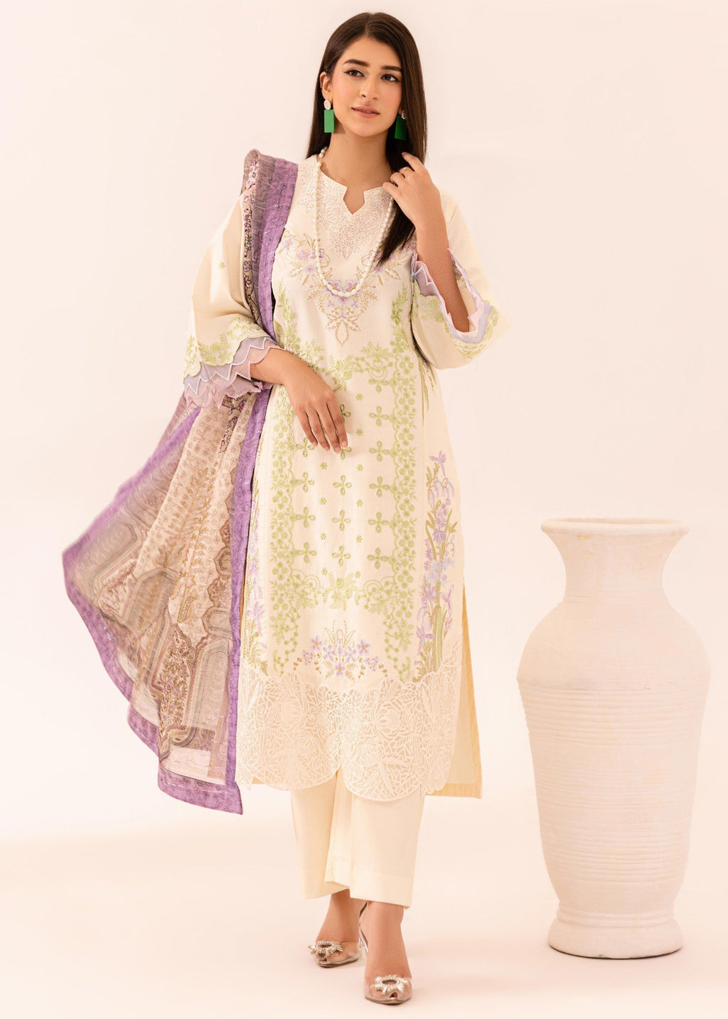 Ruby Suleiman SOFT IVORY Women 3pcs