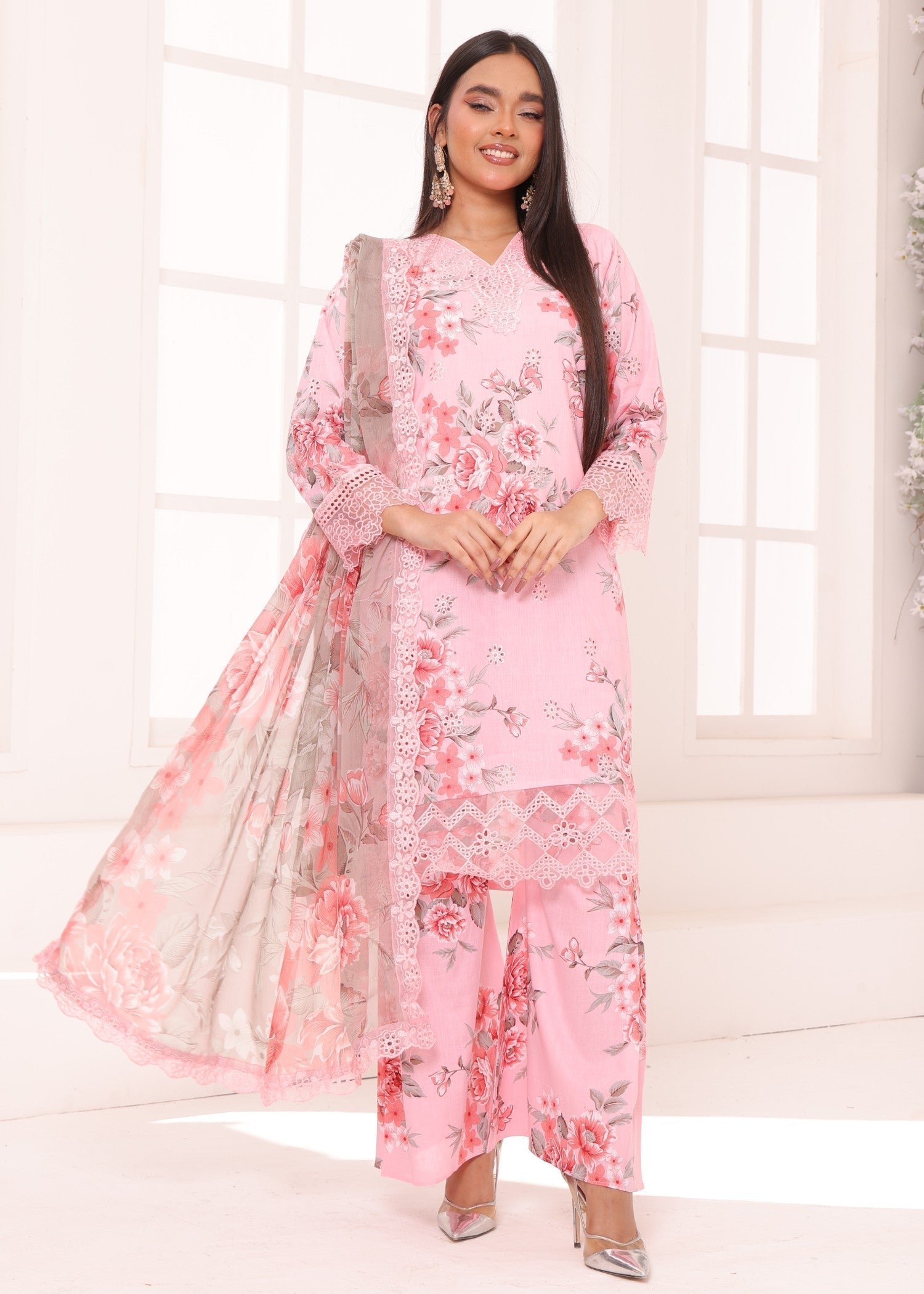Polawn PD LAWN 101 | PRET LAWN COLLECTION Women 3pcs