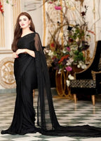 Anabiya dastoor aina black Women 3pcs