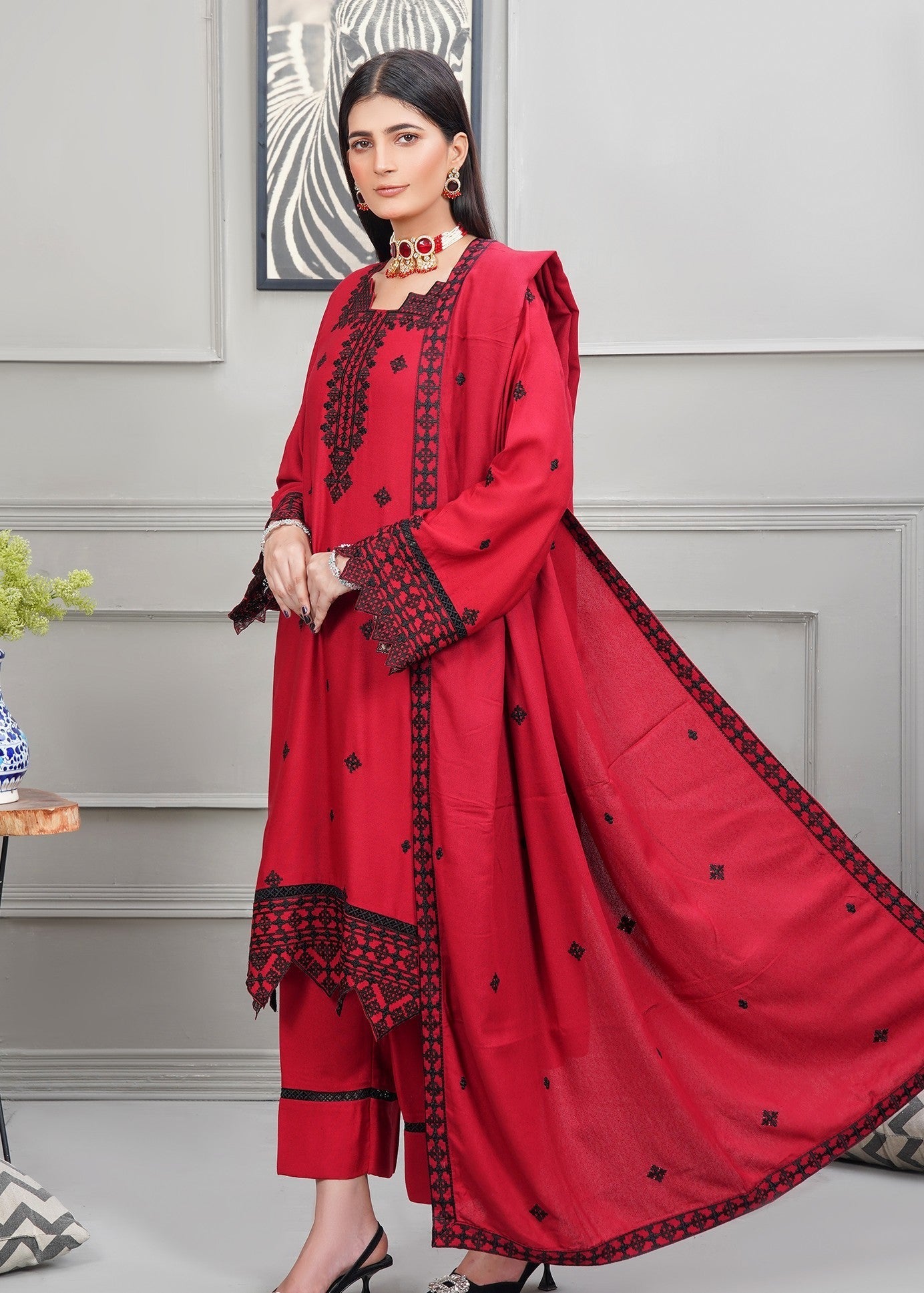 Pashmire Ruby Women 3pcs
