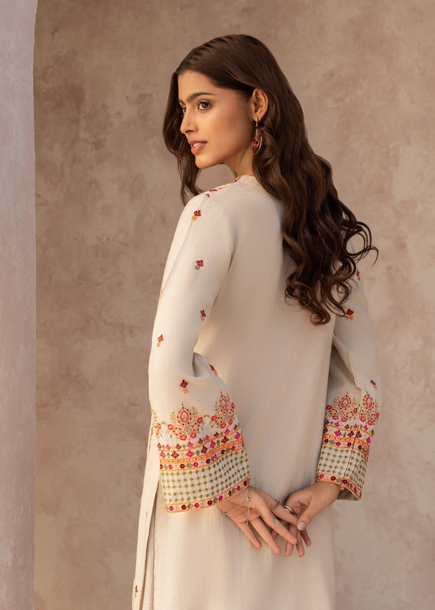 Sahibas By Mirza Dilruba Off White Women 2pcs