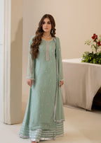 Pehnawa By Bin Akram’s Ocean Pearl Chiffon Women 3pcs