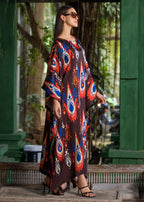 Anabelah Traditional Ikat Kaftan Women 1pcs