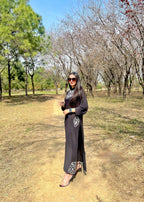 Manahils Black embroidered two pc Women 2pcs