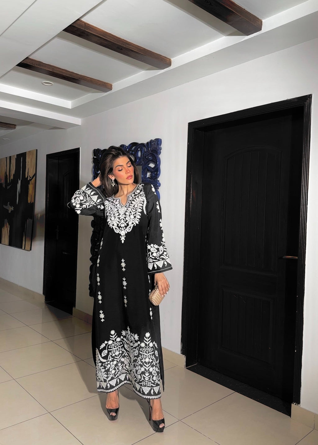 Manahils EMBROIDERED ARI TWO PC Women 2pcs