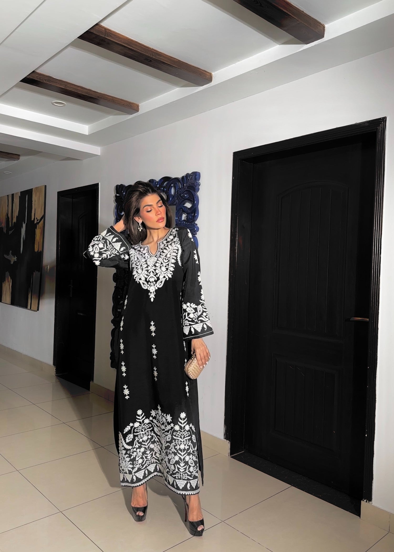 Manahils EMBROIDERED ARI TWO PC Women 2pcs