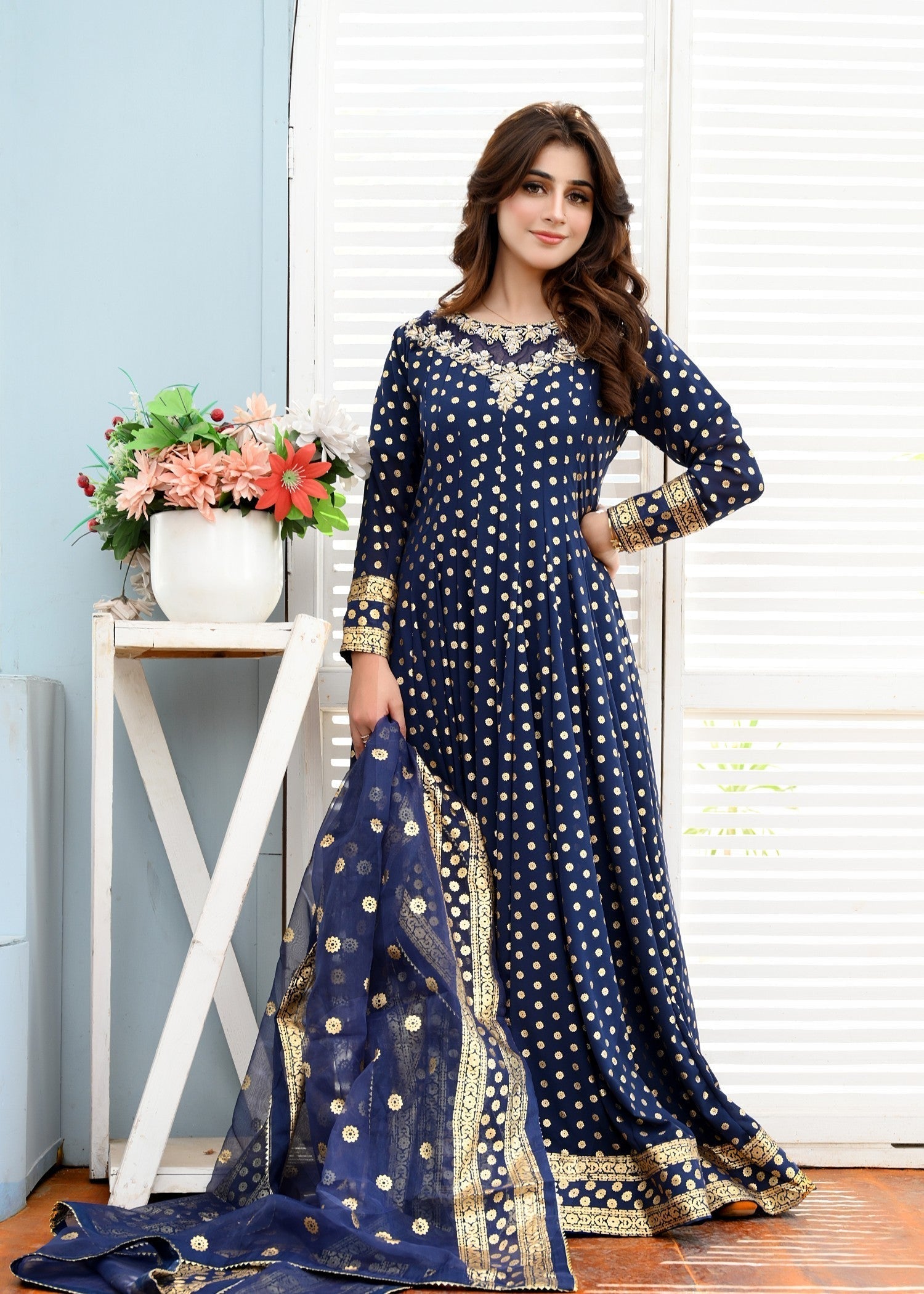 Miss & Mrs Print dot maxi 02 Women 3pcs