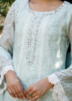 Mona Embroidery Nocturne Bliss mint green Women 3pcs