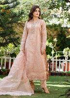 Mona Embroidery Pearl Symphony peach Women 3pcs