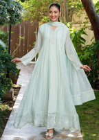 Mona Embroidery Gleam Aura mint green Women 3pcs