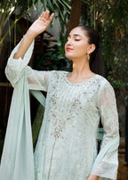 Mona Embroidery Serenade Blossom mint green Women 3pcs