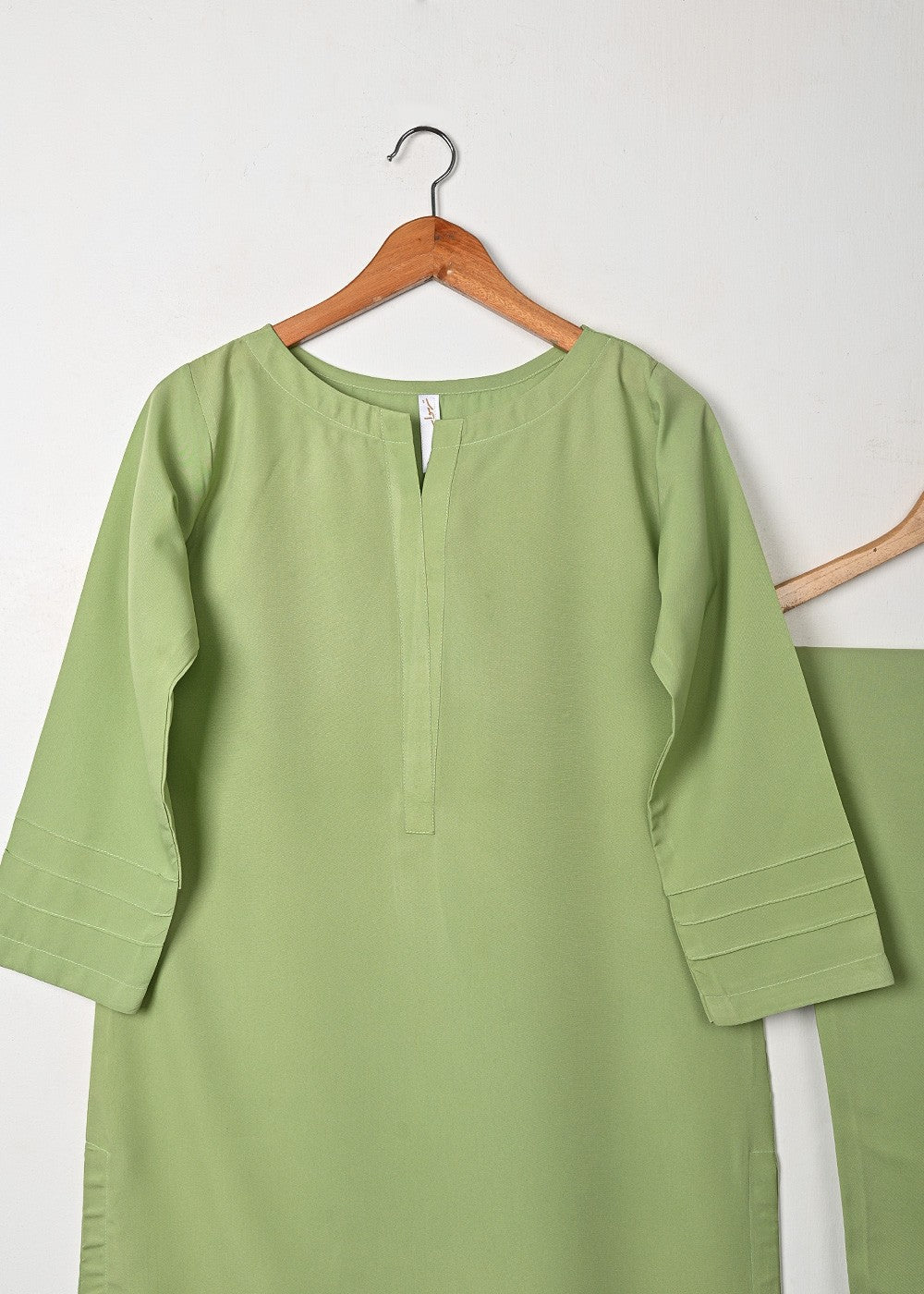 Rehlin STP 270A Pista Ready to Wear Malai Solid Dress Women 2pcs