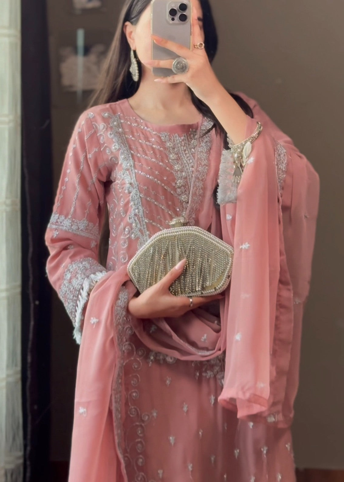 Four Season Boutique JUMMI CHIFFON PINK Women 3pcs