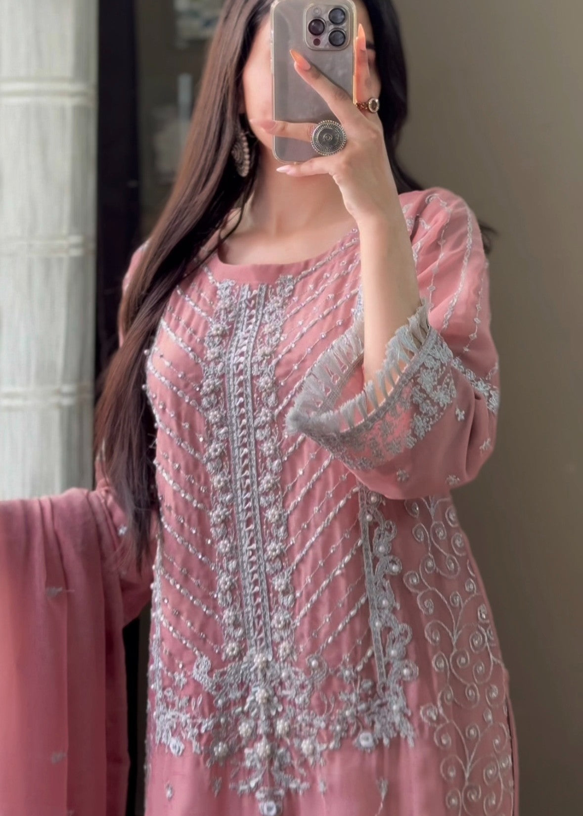 Four Season Boutique JUMMI CHIFFON PINK Women 3pcs